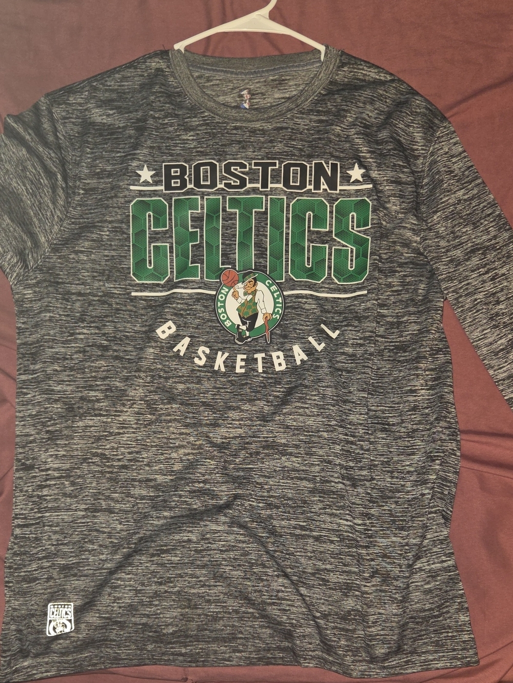 Offical Mens NBA Celtics Long Sleeve